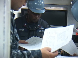 USS Lassen (DDG 82) Receives Repairs in Drydock (Short Version)