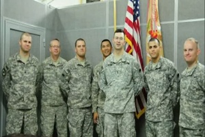 191st CSSB Soldiers from Utah Thanks Elementary Students