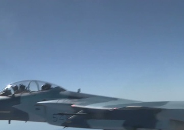 Gen. Chuck Yeager Supersonic Reenactment Aerial Footage