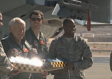 General Chuck Yeager Supersonic Reenactment - Recovery With Media