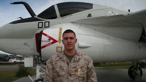 Cpl. Lucas L. Spann Sends Shout Out to Alabama University Football