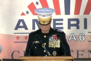 Amphibious Assault Ship America Christening, Part 2