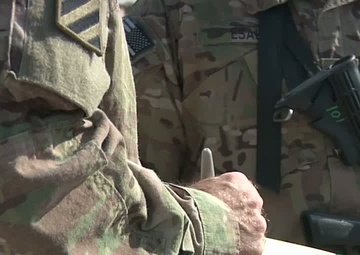 1-64 Armor Regiment Mass Re-enlisment Ceremony