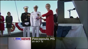 TPC News: New Amphibious Assault Ship Christened