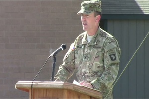 1st BCT Color Casing Speech (B-Roll)