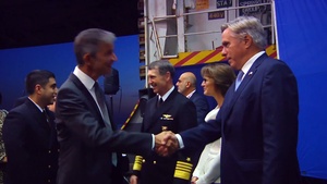 All Hands Update: USS Enterprise Holds Reception in Naples