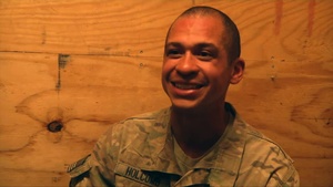 Soldiers Barbeque to Boost Morale