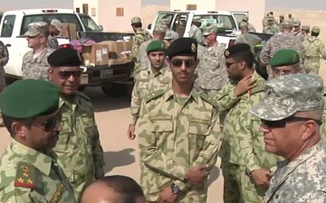 Kuwaiti National Guard and American Army: That's Logistics