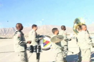 980th Engineer Battalion and 721st Engineer Co. Return Home