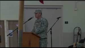 Alpha Battery 5/113 Mobilization Ceremony