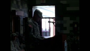B Battery 5-113th FA Mobilization Ceremony