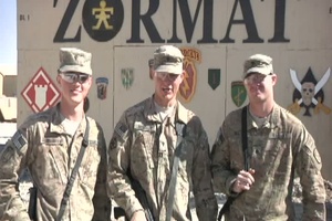 Spc. Goodmansen, Spc. Webster and Spc. Walker