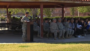 Documentation of the 63rd Brigade Support Battalion Activation Ceremony