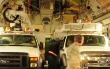 USNORTHCOM &quot;Lean Forward&quot; Hurricane Sandy Relief Efforts Stewart Air National Guard Base