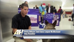 All Hands Update: Petty Officer Adopts his Former Working Dog