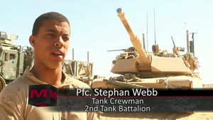 Tanks provide overwatch for engineers