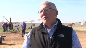 Military Kids Ride Horses With Heroes  - Interview Maj. Gen. Myles Deering