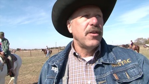 Military Kids Ride Horses With Heroes - Interview Gerry Shepherd