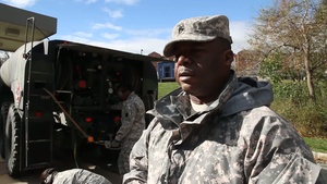Interview with New Jersey National Guard Fuel Handler NCOIC