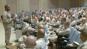 U.S. Marines Attend Sexual Assault Prevention Response Training