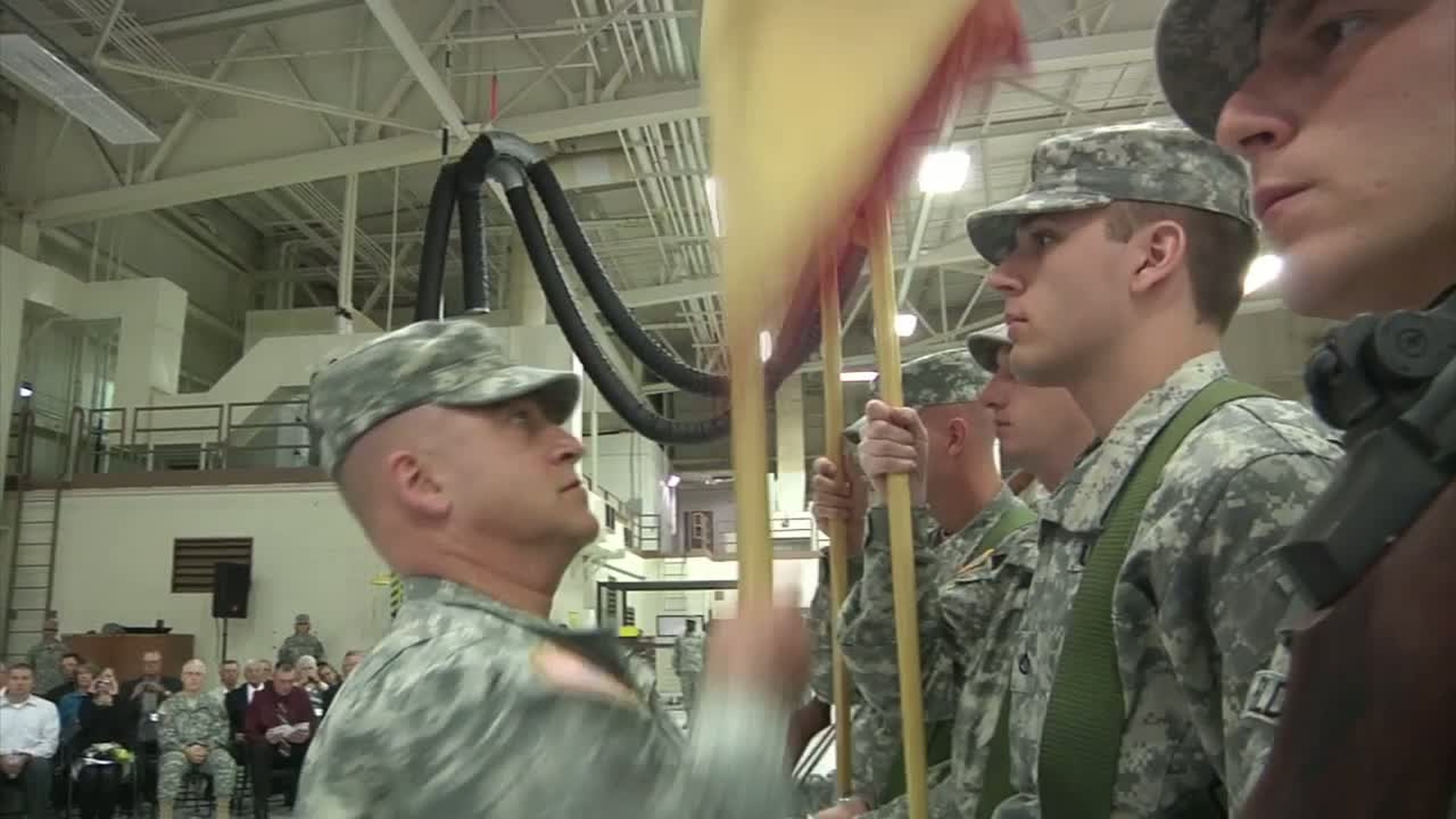 The 451st ESC has it&#39;s first Change of Command. Available in high definition.