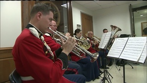 Marines Celebrate Birthday Early