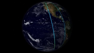 Glory's Aerosol Polarimetry Sensor Taking Polarimetric Measurements
