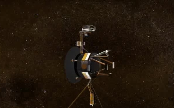 Voyager Meets a Coronal Mass Ejection