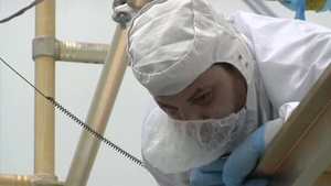 Assembly of the Lunar Reconnaissance Orbiter (LRO)