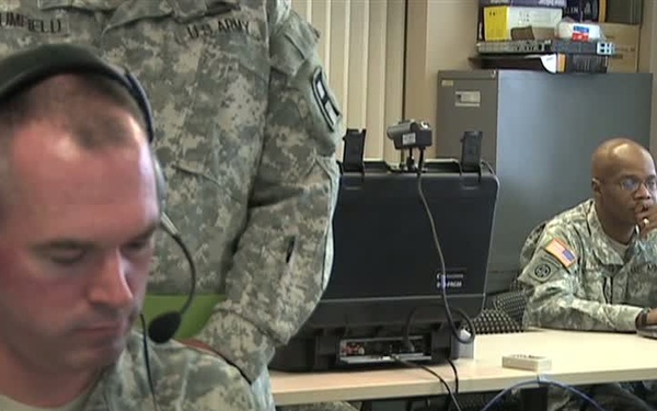 Military training team launches new web-based training, assists Louisiana unit