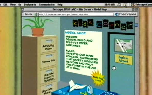 NASA Connect - XPG - Model Design Web Activity