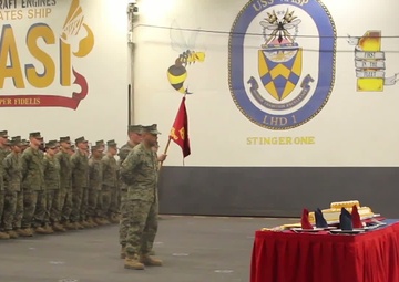 26th MEU Marine Corps Birthday Aboard USS Wasp