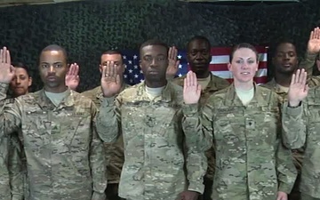 Re-Enlistment Ceremony