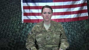 Spc. Ashley Darland