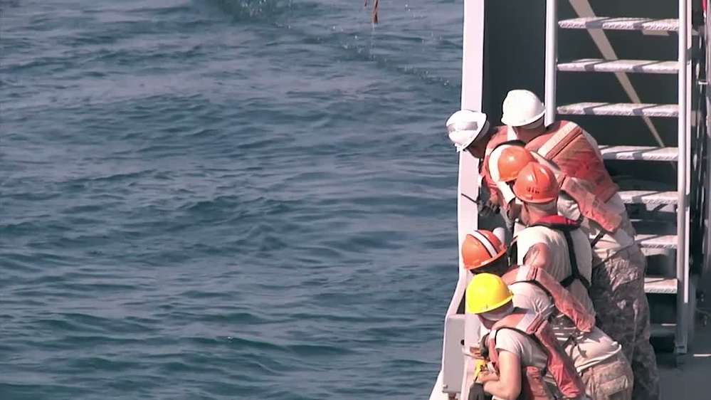 DVIDS - Video - Army Mariners Work with Navy Ships