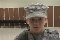 Leaders commend boy dedicated to serve