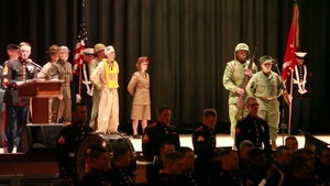 MCAS Cherry Point’s Annual Marine Corps Birthday Uniform Pageant, Cake Cutting Ceremony
