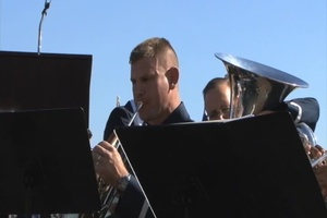 AFRC Band Brass Quintet Performs for Veterans Day, With Graphics