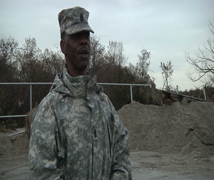Sandy Reservists' Response CSM Dunbar