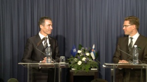NATO Secretary General and Prime Minister of Finland Press Conference