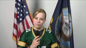 Petty Officer 3rd Class (IC3) Emily Brookins - Green Bay Packers
