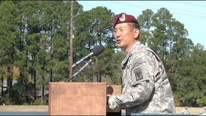 Polk Change of Command