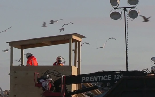 Hurricane Sandy Response - Riis Park Debris