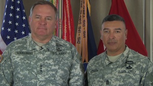U.S Army Pacific CG and CSM Christmas message