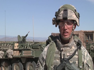 1-1 CAV Train Urban Ops, set to Evaluate Scout View