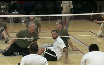 Wounded Warrior Seated Volleyball Tournament, Part 2