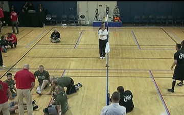 Wounded Warrior Seated Volleyball Tournament, Part 4