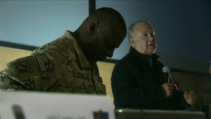 SAUS and VCOS of Army visit troops in Afghanistan