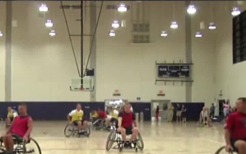 Wheelchair Basketball Helps Wounded Warrior Rebound
