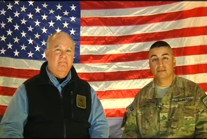 Sgt. Jose Ortiz & Dr. Joseph Westphal (Under Secretary of US Army)